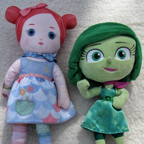 Moashka Other - Bundle of (2) dolls  (Moashka (Myra) doll & Disney Pixar "Disgust" doll)